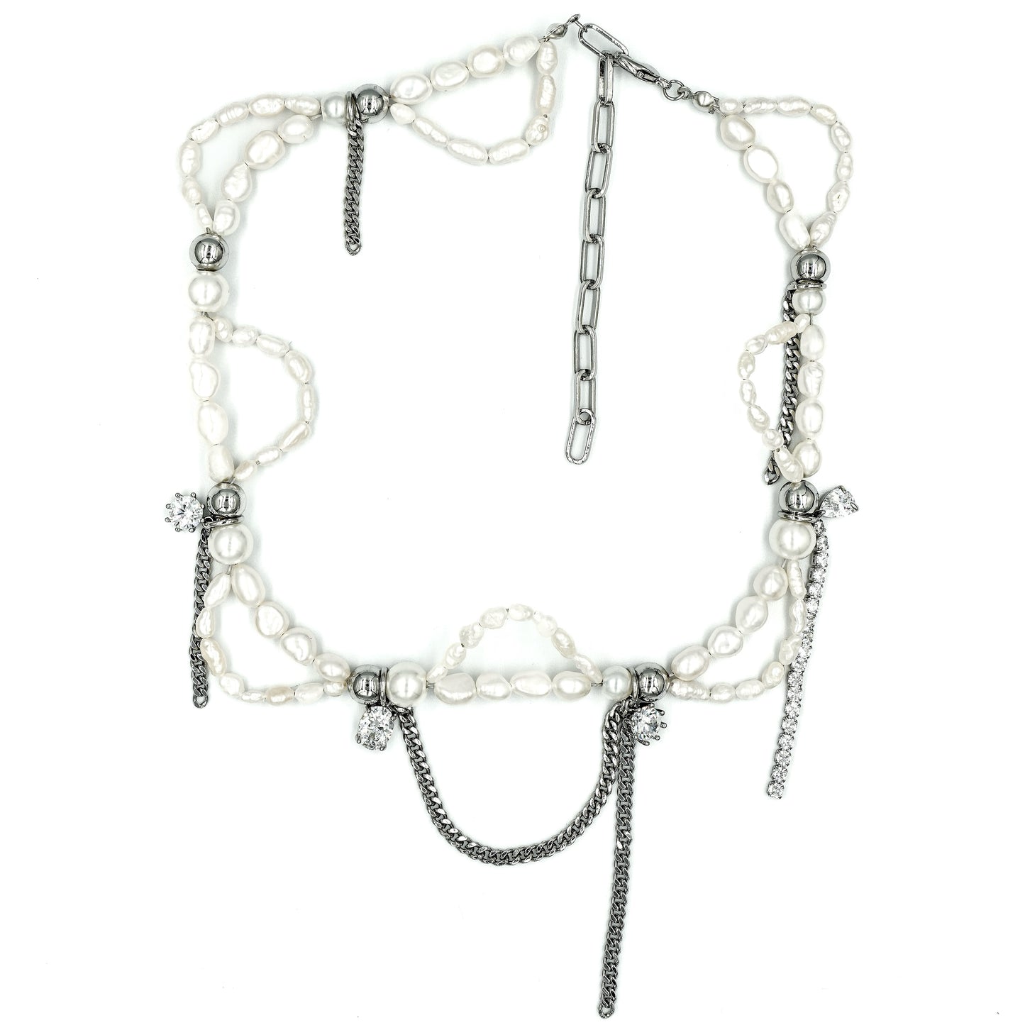 Intertwined Crown Necklace